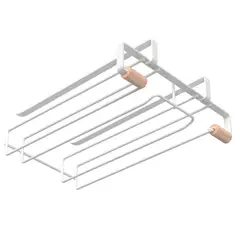 Just Home Collection - Porta Copas Bajo de Repisa