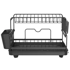 Just Home Collection - Secaplato 2 Nieles Negro 44X33X26.1 cm