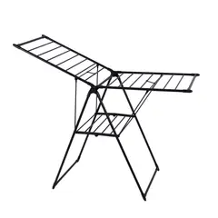 Kleine Wolke - Tendedero Black con Bandeja 156 x 61 x 97 cm