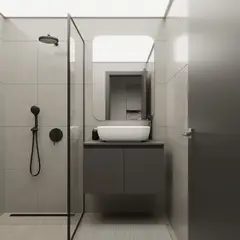 Maderkit - Mueble de Baño King Plomo 80 cm