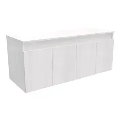Maderkit - Muebles de Baño King 120Cm Blanco