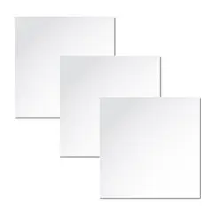 Live Deco - Set de 3 Espejos Decorativos Redondos sin Marco de 36 cm