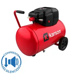 Karson - Compresor Silencioso 50 Litros,
