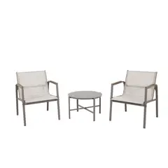 Just Home Collection - Juego de Balcón Dubo 3 Piezas