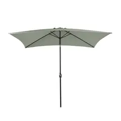 Just Home Collection - Sombrilla Central Gris 2x3 M