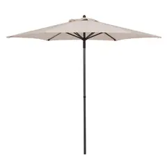 Just Home Collection - Sombrilla Natural Push Up 2.3 M UV 50