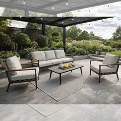 Just Home Collection - Sala de Exterior Barcelona 5 Personas