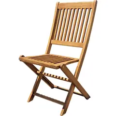 Just Home Collection - Set 2 Sillas Madera Plegable Bristol