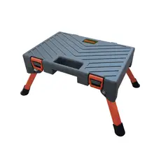 undefined - Escalera de 1 escalón con caja de herramientas