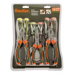 undefined - Kit de Desarmadores y Pinzas 21 pzas Bauker
