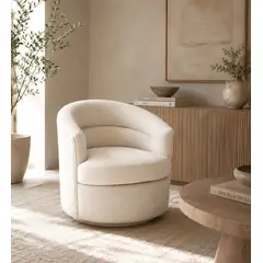 Just Home Collection - Sillón Giratorio Poltrona 360 Kora