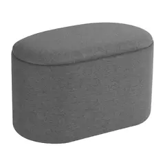 Just Home Collection - Puff con Storage Hyooka Gris