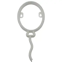 Just Home Collection - Letrero en Forma de Leon Globo