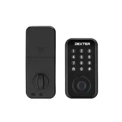 Dexter - Cerrojo Smart Sencillo Ds02, Negro