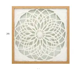 Just Home Collection - Cuadro Decorativo Geométrico 38x38cm