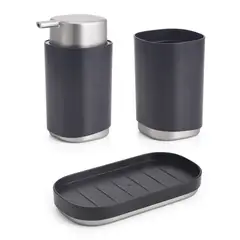 Just Home Collection - Set de 3 Accesorios de Baño