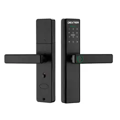 Dexter - Cerradura Inteligente Pp120 H-Pw-T WIFI, Negro