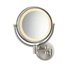 Conair - Espejo de Pared Doble Vista con Iluminación LED