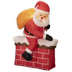 Dear Santa - Inflable de Navidad Santa 150 cm