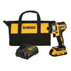 Dewalt - Atornillador de Impacto 1/4" 20V Brushless,