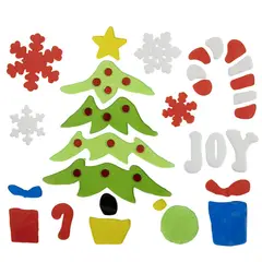 Dear Santa - Stickers de Navidad para Ventana 29x25 Cm