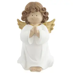 Dear Santa - Ángel Navideño de Pie en Poliresina 22 cm