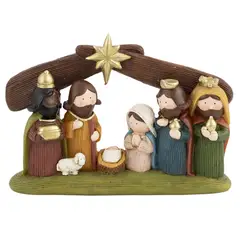Dear Santa - Pesebre Navideño de Poliresina 12 cm