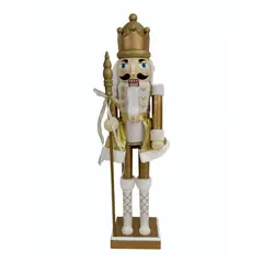 Dear Santa - Cascanuece Navideño Dorado 60cm