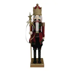 Dear Santa - Cascanueces Navideño Rojo/Verde 60cm