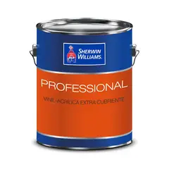 Sherwin - Pintura Vinil Acrilica Mate Profesional 4Litros