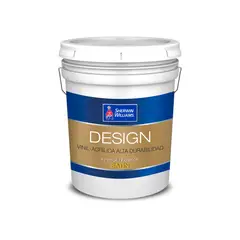 Sherwin - Pintura Desing Blanco Satin 19 L