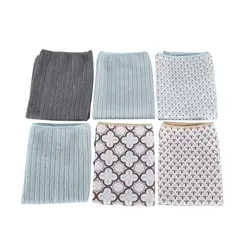 Zense - Juego De 6 Toallas Merlo Azul