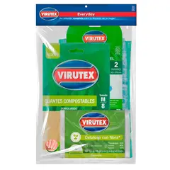 Virutex - Pack Sustentable- Guantes+ Esponja + Paños