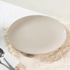 Just Home Collection - Plato 27cm taupe picnic