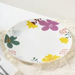 Just Home Collection - Plato 26.5cm flores picnic