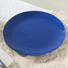 Just Home Collection - Plato 27cm azul profundo