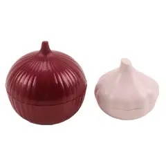 Zense - Set Contenedores para ajo y cebolla Madryn