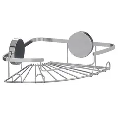 Just Home Collection - Esquinero de ducha Cromada