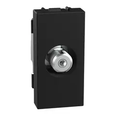 Bticino - Toma de Tv 1Mod Negro Mate