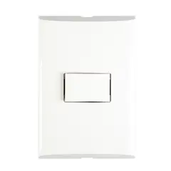 Bticino - Placa con 1 Interruptor Sencillo 10A 127V