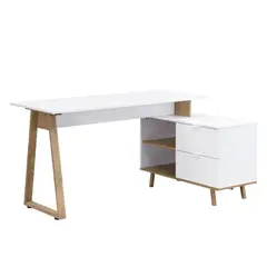 Just Home Collection - Escritorio Melton Blanco