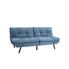 Just Home Collection - Futon Moscú Azul