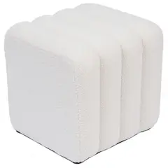 Just Home Collection - Puff Luna Blanco