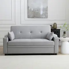 Just Home Collection - SB Sofa Cama Pacerti Gris Claro