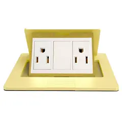 Veto - Socket de Piso Armado, Bronce