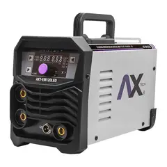 Ax Tech - Soldadora Inversor Microalambre 1 Kg / Electrodo Y Tig Lift 120A, Bi Voltaje
