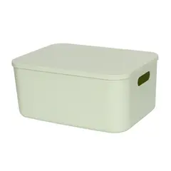 Just Home Collection - Cajas C/Tapa 24.8x35cm Verde