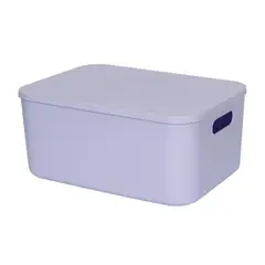 Just Home Collection - Caja CTapa 24.8x35cm Lila