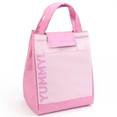 Just Home Collection - Lonchera rosada yummy