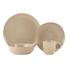 Just Home Collection - Jgo de vajillas 16pzs novara